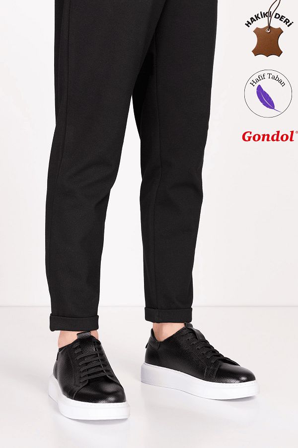 Gondol-Genuine Leather Inside and Outside Daily Casual Shoes Mals.352 1