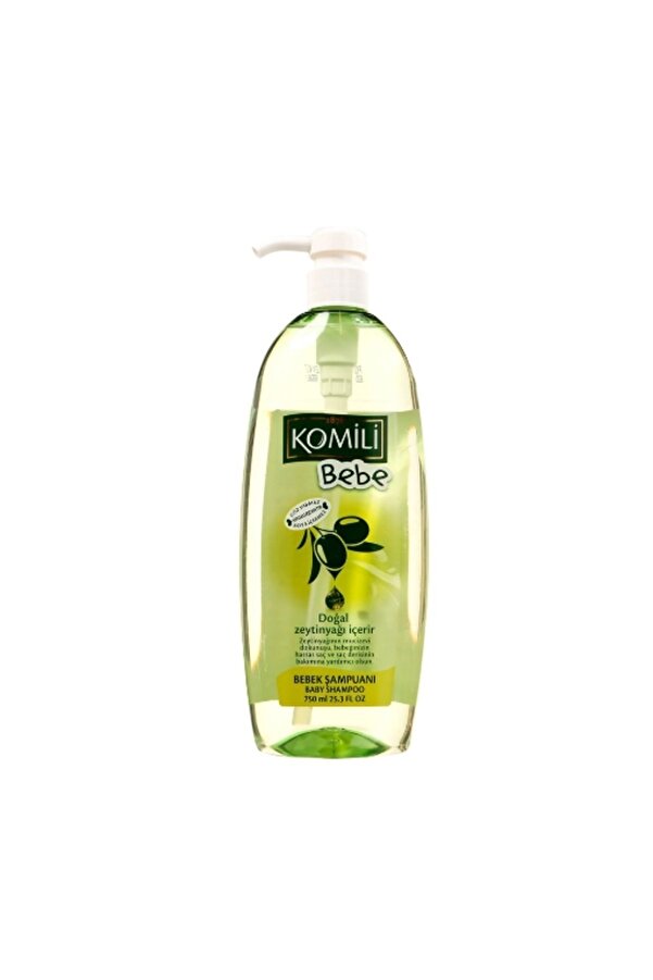 Komili Bebe Şampuan 750 ml. Doğal Zeytinyağlı (4'lü)