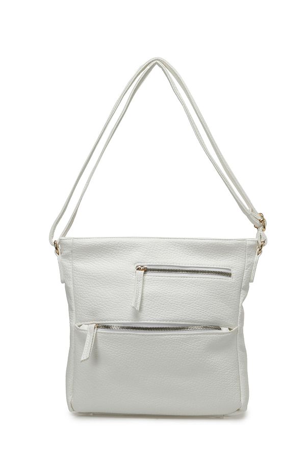 Polaris-Ntrl Cokgozlu Cprz 4Fx White Women's Crossbody Bag 1