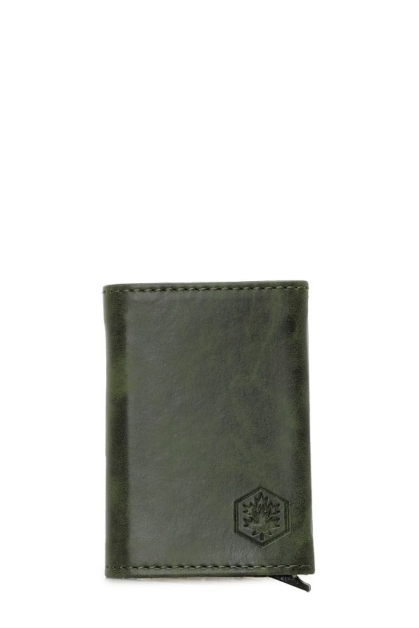 lumberjack-T Lux Slide Card 5Fx Khaki Men's Wallet 1