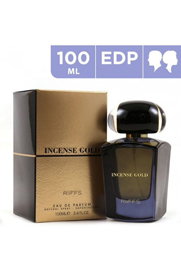 Riiffs Άρωμα Incense Gold, Riiffs, 100ml Eau de Parfum, Γυναίκες