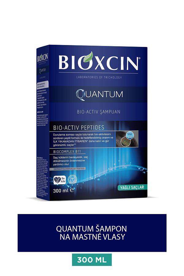 Bioxcin-Quantum Şampuan Yağlı Saçlar Için 300 ml- 1