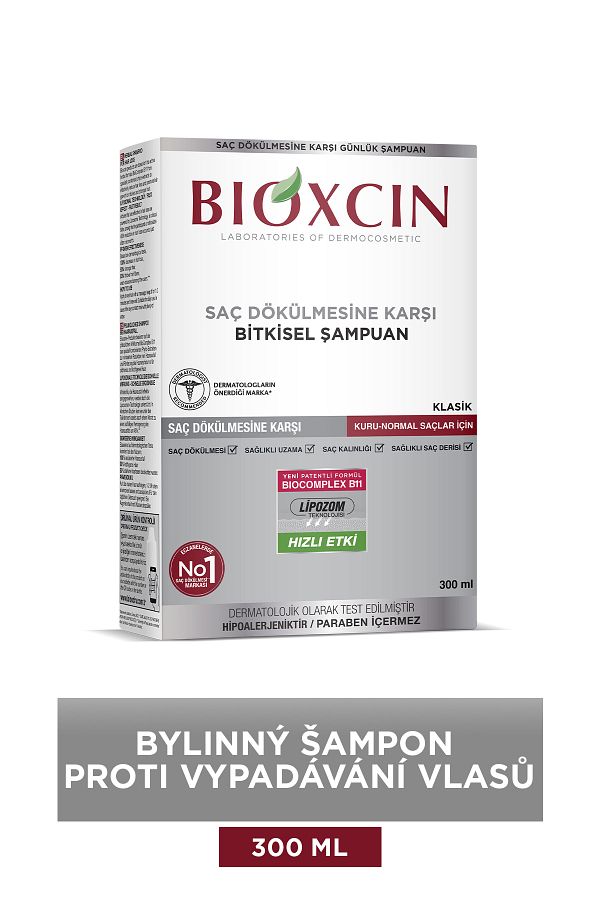 Bioxcin-Klasický šampon pro suché a normální vlasy - 1