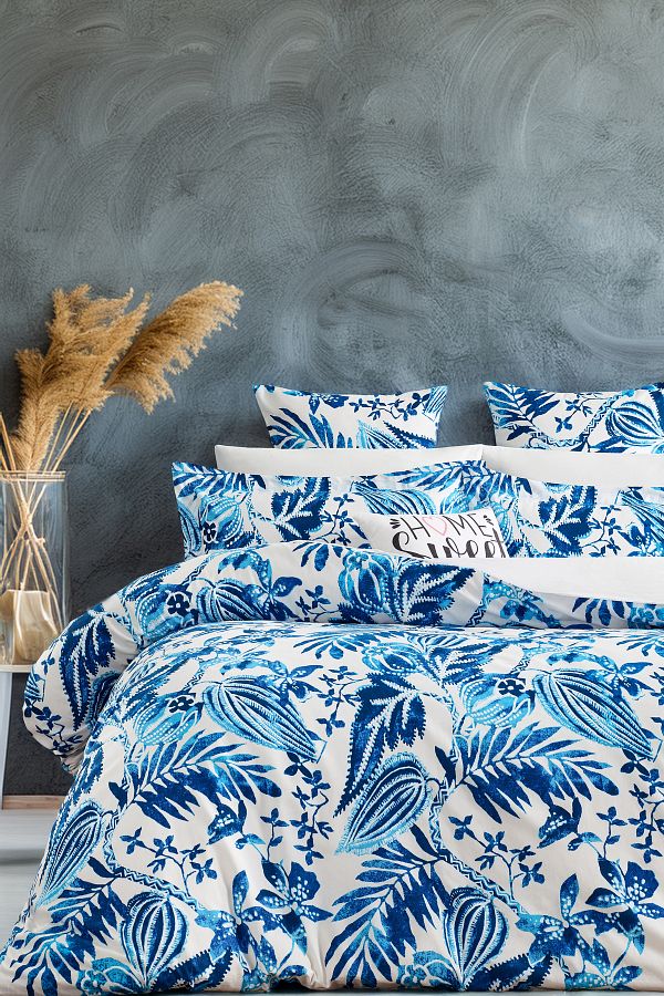 Always-Double Sided Double Duvet Cover Set with Elastic Sheet 1