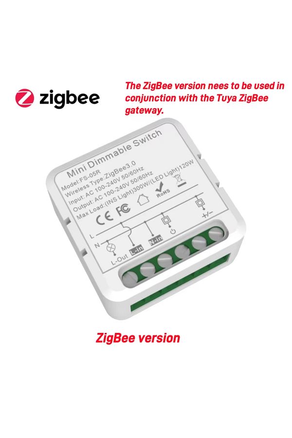 Choice-Zigbee Tuya Smart Dimmer Switch Wifi Bt/zigbee Module Light Switch Ac110-240v Diy Switches Smart Li 1