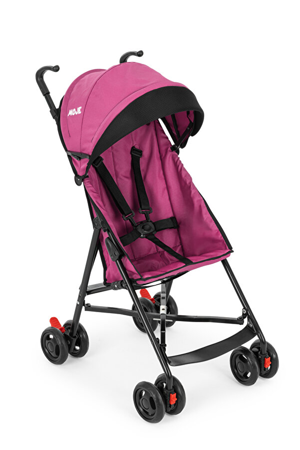 Moje Simple Pembe Baston Bebek Arabası