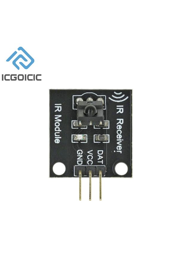 ICGOICIC-Receiving Module Ir Infrared Transmitter Module Ir Digital 38khz Infrared Receiver Sensor Module For 1
