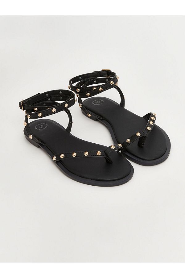 LC Waikiki-New Season Women's Sandals with Ankle Strap - S5P542Z8 1