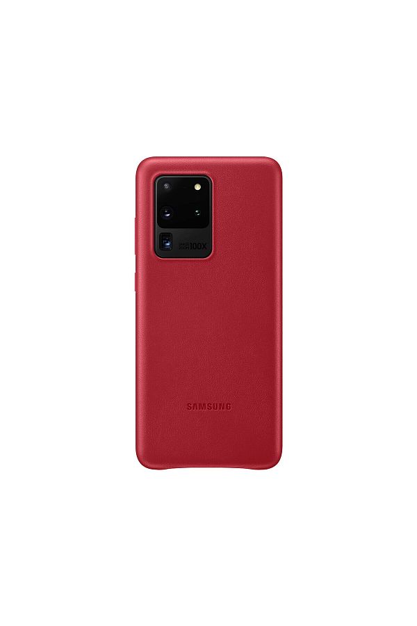 Samsung-Original Galaxy S20 Ultra Leather Cover Red 1