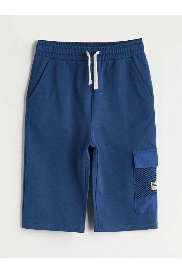 LC Waikiki-Lcw Boy's Cargo Shorts with Elastic Waist 1
