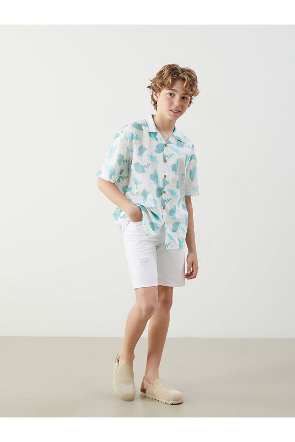 LC Waikiki-Lcw Buy Adjustable Elastic Boys Jean Shorts 1