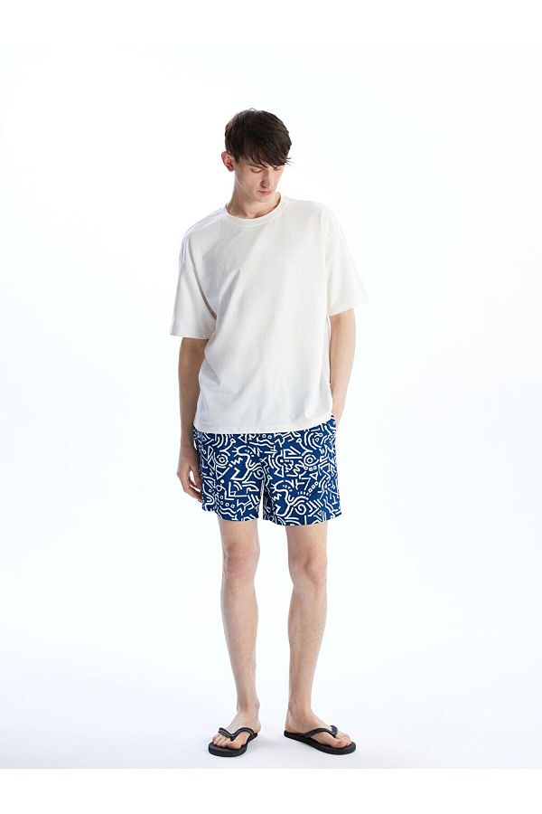 LC Waikiki-XSIDE Short Length Patterned Men's Swim Shorts 1