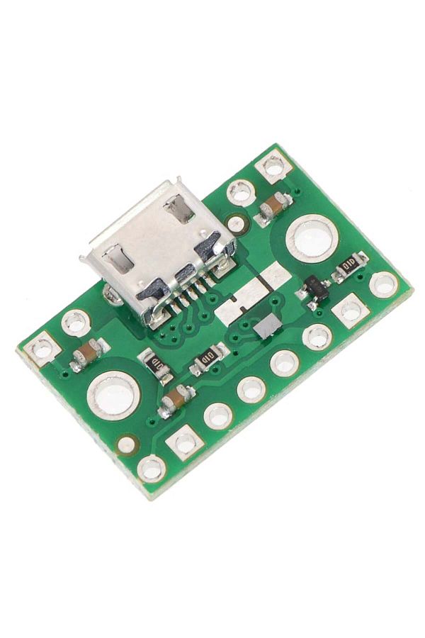 Pololu-FPF1320 Power Multiplexer with Micro-B USB 1