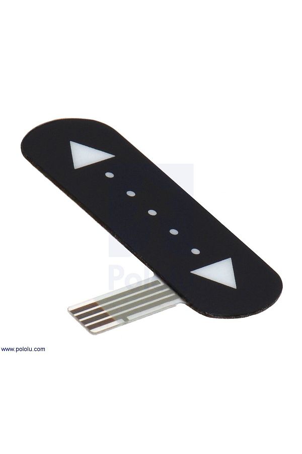 Pololu-Force-sensitive linear potentiometer: 3.81 cm× 1.32 cm 1