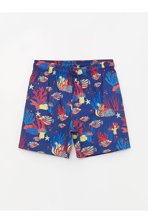 LC Waikiki-Quick Dry Boys' Swim Shorts with Elastic Waist 1