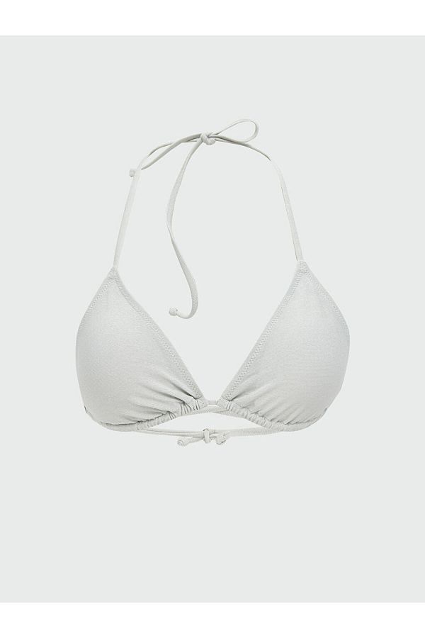 LC Waikiki-Women's Triangle Bikini Top with Removable Pads 1