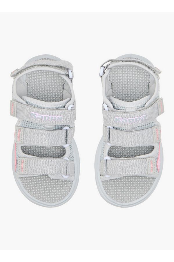 Kappa-Girls' Logo Detail Floaters with Hook and Loop Closure 1