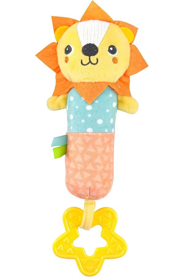 Moon-Soft Rattle Plush Toy: Explore the Vibrant Forest with Adorable Animal Characters 1