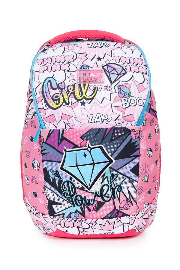 Necati Çanta-Speak Your Style: Energetic Backpack with Graffiti Pattern 1