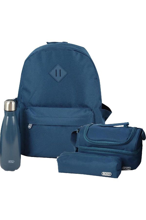 Roco-Solid Backpack 4-in-1 Value Set Backpack with Accessory Teal Green 1