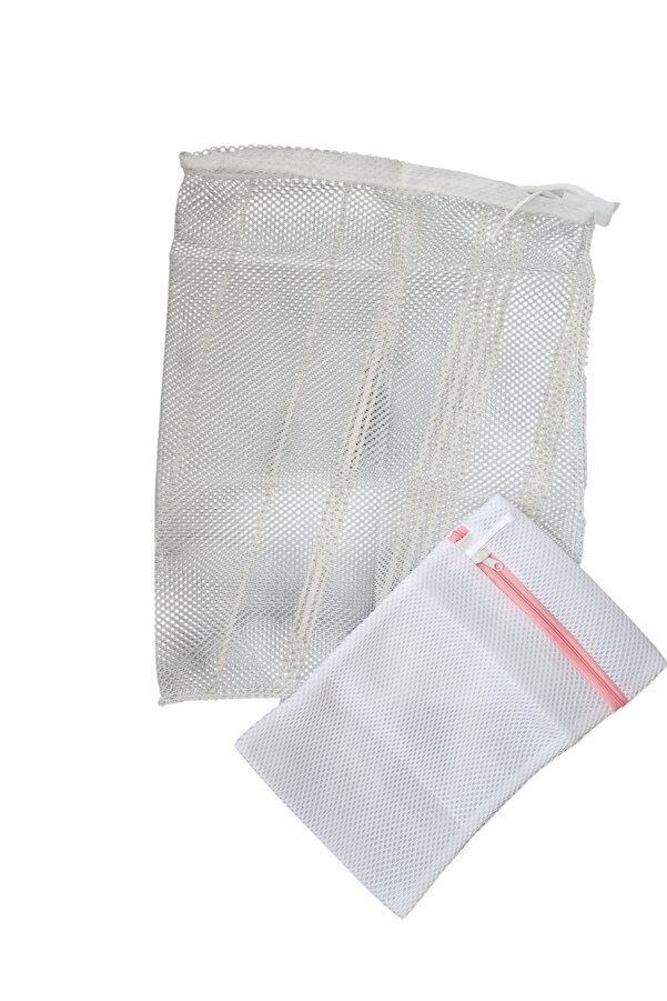 Mikasso 30X40/20X30 2 Adet Lüks Bebek Çamaşır Yıkama Filesi Çamaşır Yıkama Filesi İç Çamaşırı Yıkama Filesi