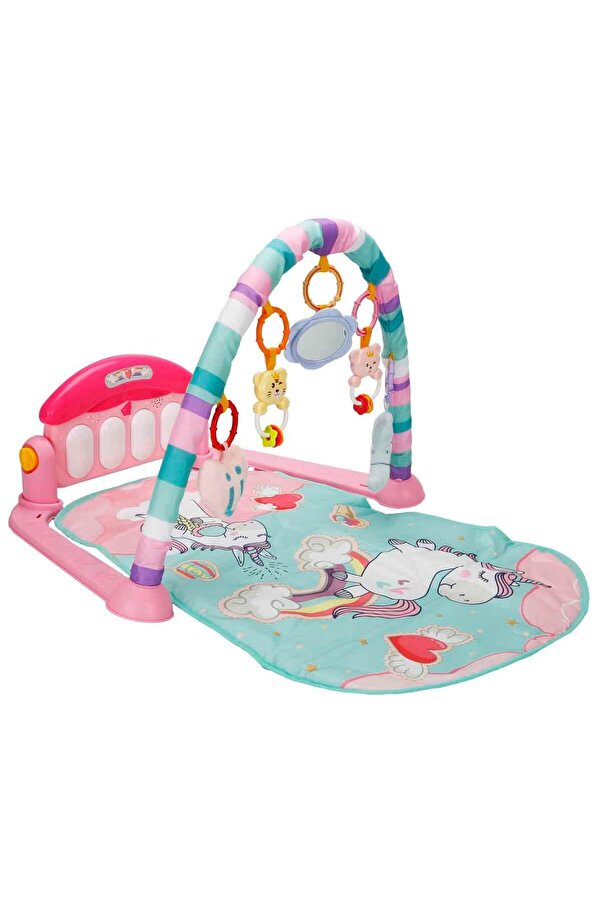Babycim 3in1 Piyanolu Unicorn Desenli Oyun Halısı
