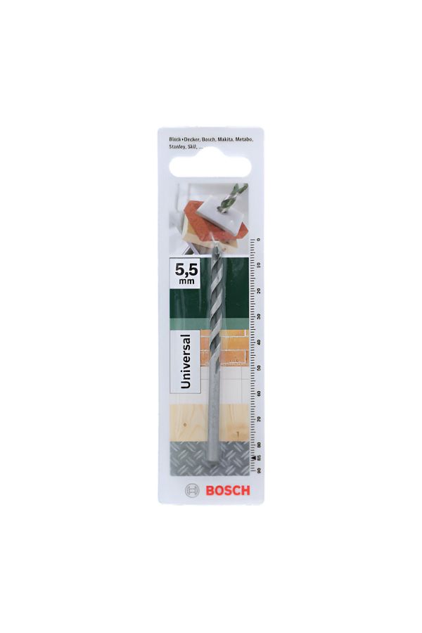 Bosch-مثقاب دقيق متعدد الأغراض عالمي، فضي، 5.5 × 85 مم 1