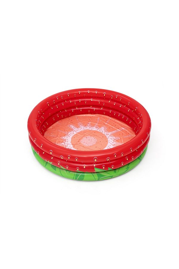 BESTWAY-BESTWAY INFLATABLE POOL 3 RINGS STRAWBERRY 160X38 CM 1