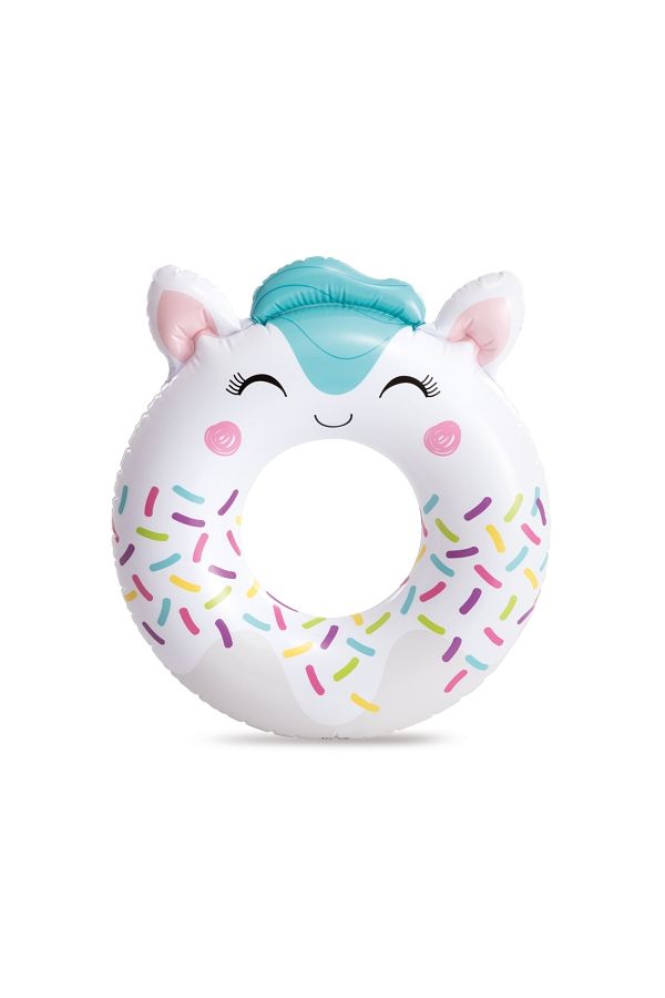 MAİN SHOP-Intex Inflatable Pool and Sea Swimming Ring Children's Ring with Cute Animals Figures + 8 Years M-59266 1