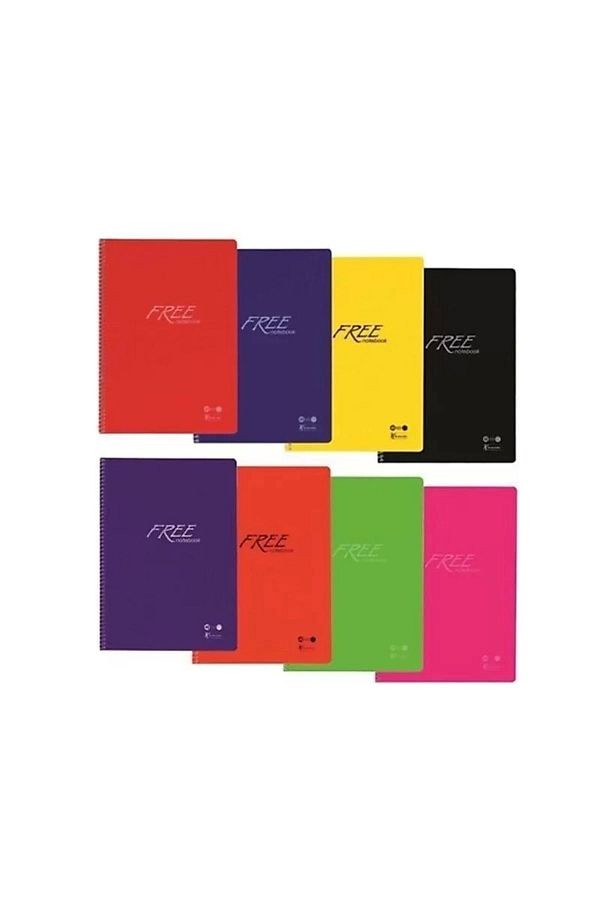 Keskin-A4 Lined Spiral Notebook - 100 Sheets (320441) 1