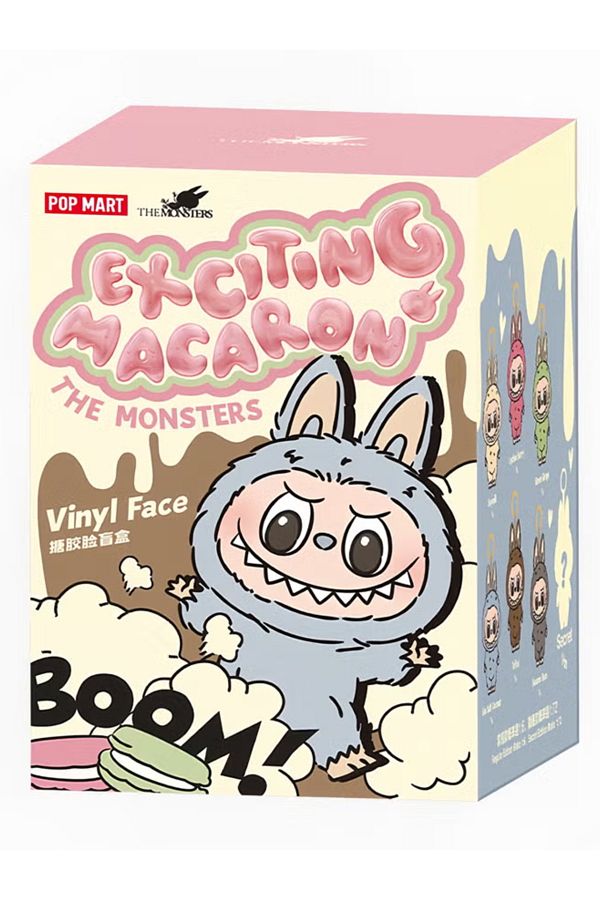 MACON-Labubu Surprise (BLIND BOX) Labubu Third Generation Plush Doll Random Blind Box One 1