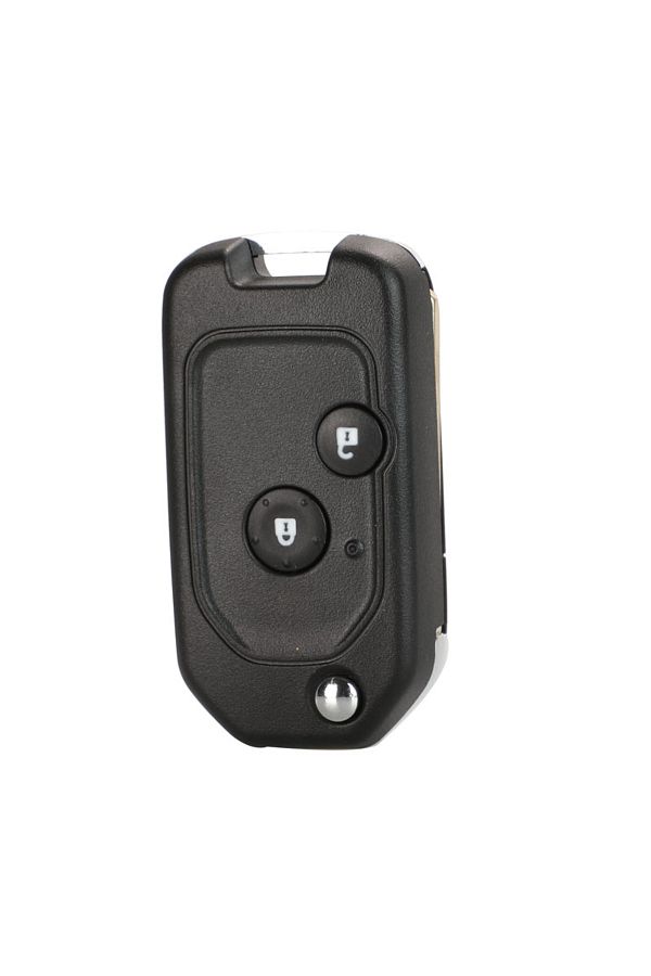 Choice-2bnt With Pad Jingyuqin 2/3/4btn Modified Filp Remote Key Shell Fob Case For Honda Fit Crv Civic Ins 1