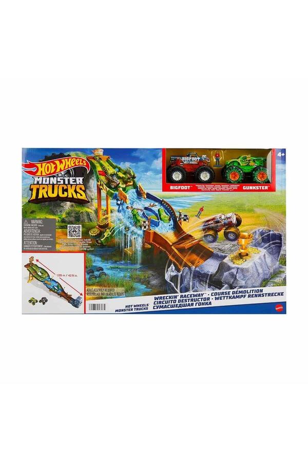 HOT WHEELS ® Monster Trucks Heyecanlı Yarışlar Oyun Seti | HGV12