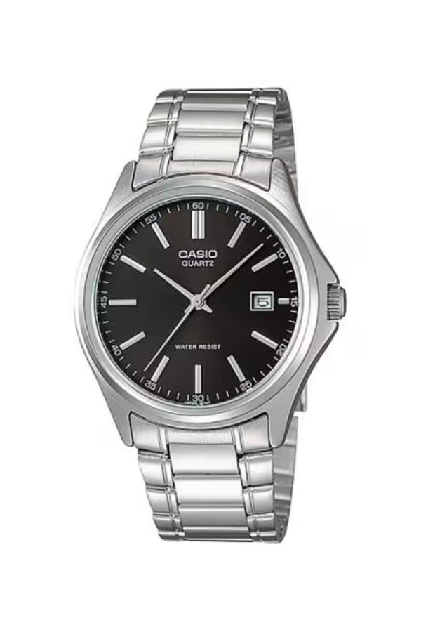 Casio-ساعة كاسيو للرجال بمينا أسود تناظري - MTP-1183A-1A 1