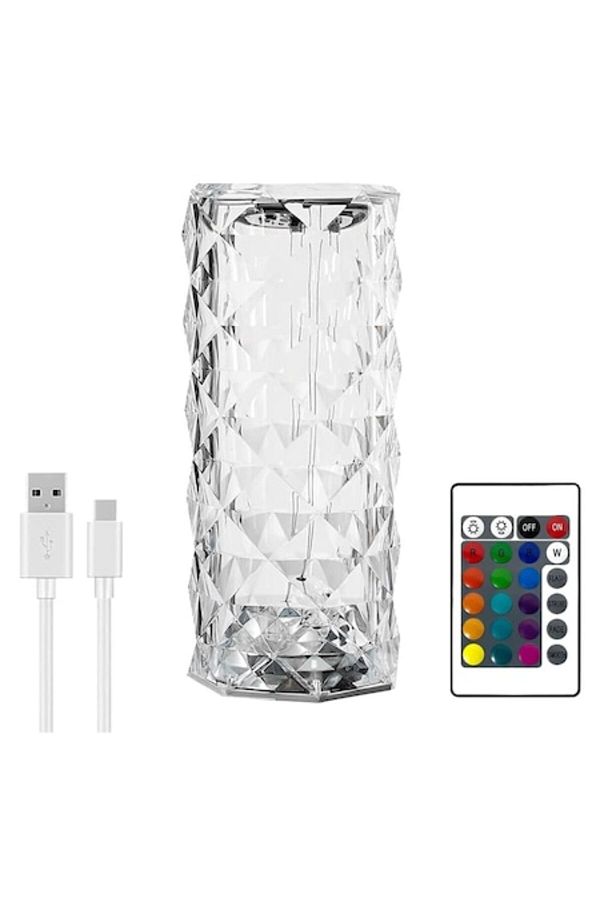 HOZRO-SELLING DEPOT LED ambient lamp, with remote control for office, Touch Control, 16 Il Modes 1