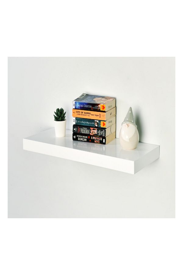 HONEYBEE-Elegant and Modern Design Rectangular Wall Mounted MDF Floating Shelf 1