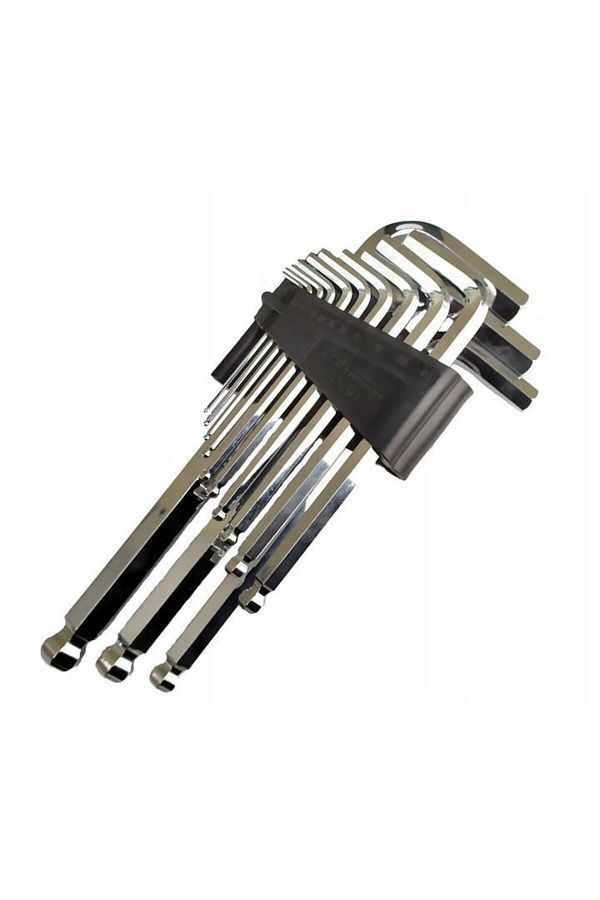 richmann exclusive-Long Balpoint Hexagonal Keys (IMBUS) 2-19 Mm, Set of 13 Pieces, 1