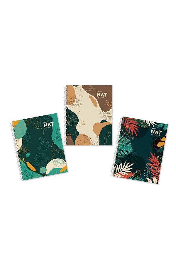 Arhi Design-Notebook 21x27, spiral bound, AR, 80 sheets, 75 g/m2, 3 PCS/SET 1