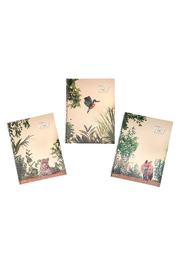 Arhi Design-Notebook 22x29, spiral bound, AR, 70 sheets, 75 g/m2, 3 PCS/SET 1