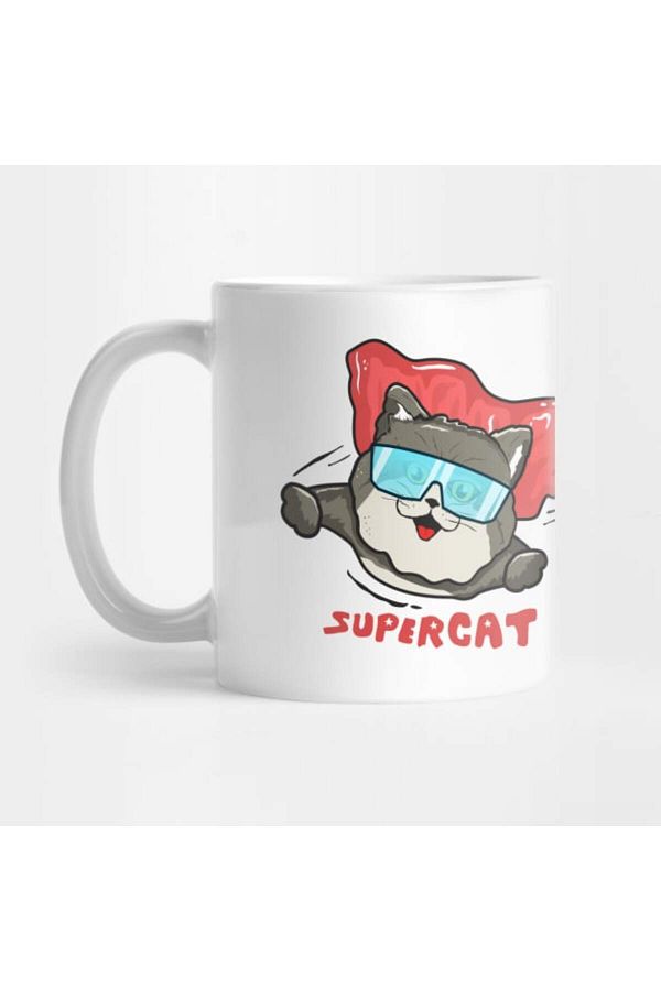 Pixxa-Supercat - Super Cat Mug 1
