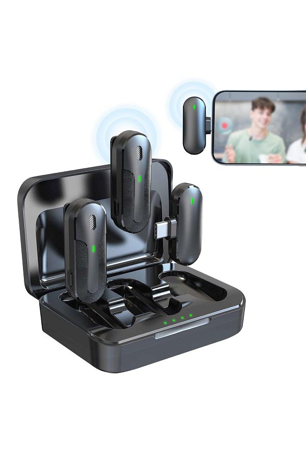 Technaxx-Dual Wireless Mini Microphone Set TX-301 1