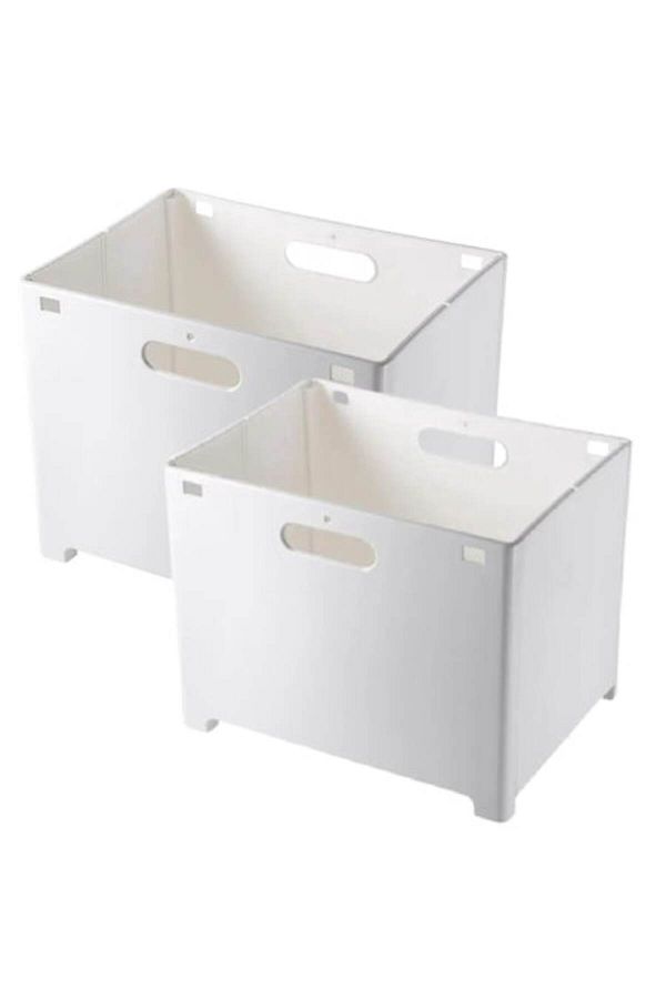 HOZRO-Set 2 Storage Boxes HOZRO, 7.8L and 31.35L Capacity, Compact and Functional Design 1