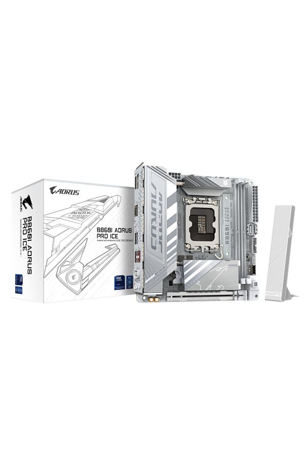 Gigabyte-Placa de Baza B860I AORUS PRO ICE LGA1851, 2x DDR5, 1x Intel Thunderbolt 1x DP 1x HDMI 1