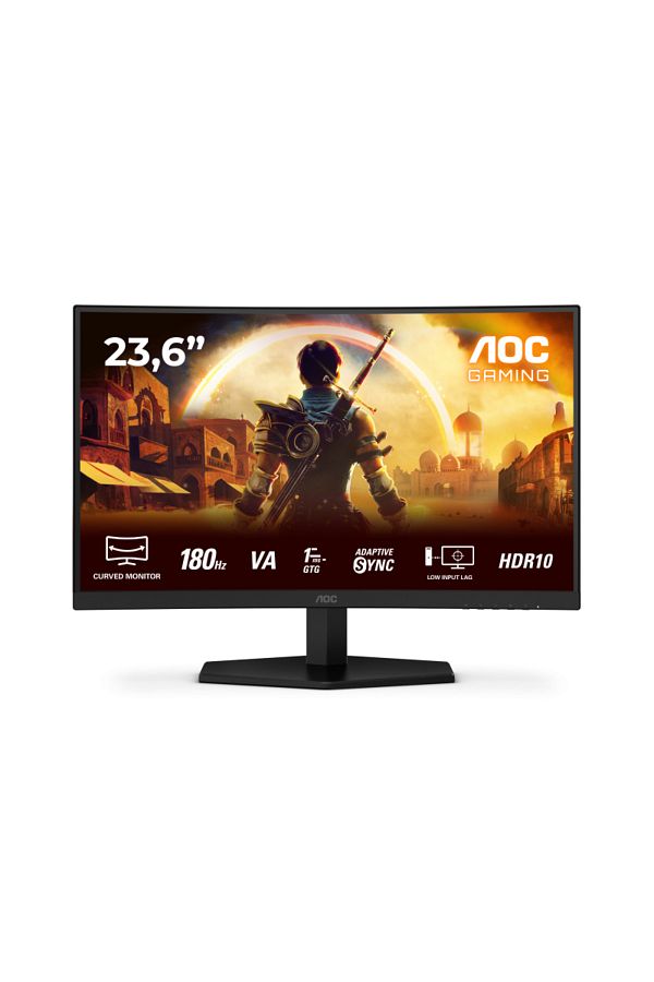 Aoc-Monitor 23.6 C24G42E, Curvature: 1500R, Diagonal (inch): 23.6, Diagonal (cm): 60, Aspect r 1