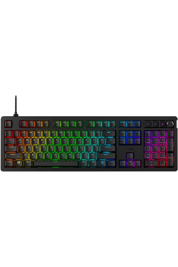 HP-HyperX Alloy Rise mechanical gaming keyboard, RGB lighting (16,777,216 colors), Hyperx linear s 1