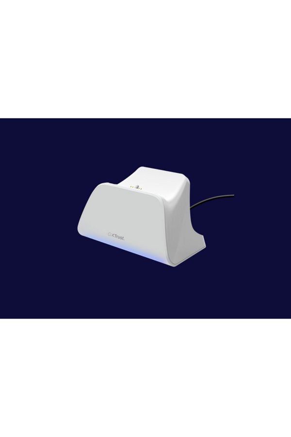 Trust-Incarcator pentru controller PS5 GXT 255W, material ABS, alb 1