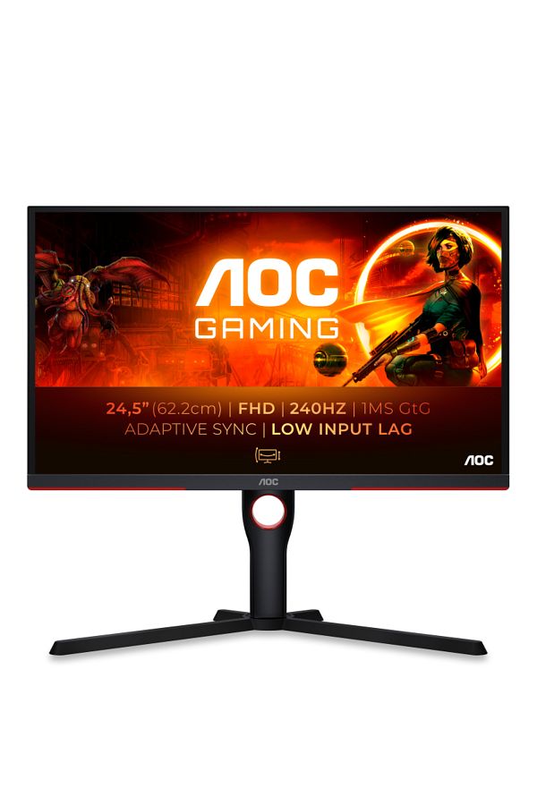 Aoc-Monitor 24.5 25G3ZM/BK 1