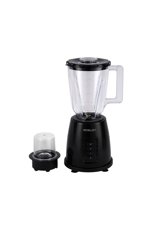KRYPTON-2-in-1 Blender & Grinder – 350W, 1.5L Jar, 2 Speeds + Pulse, Unbreakable Jars, Sharp Blades, Black 1