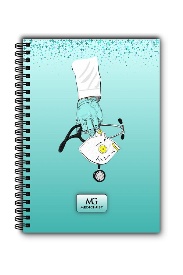 MG Medicinist-Medical Notebook A5 - Doctor - Vellum Sheets - 80 Sheets 1
