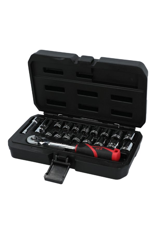 ACE-20-Piece SAE and Metric Socket Set 1
